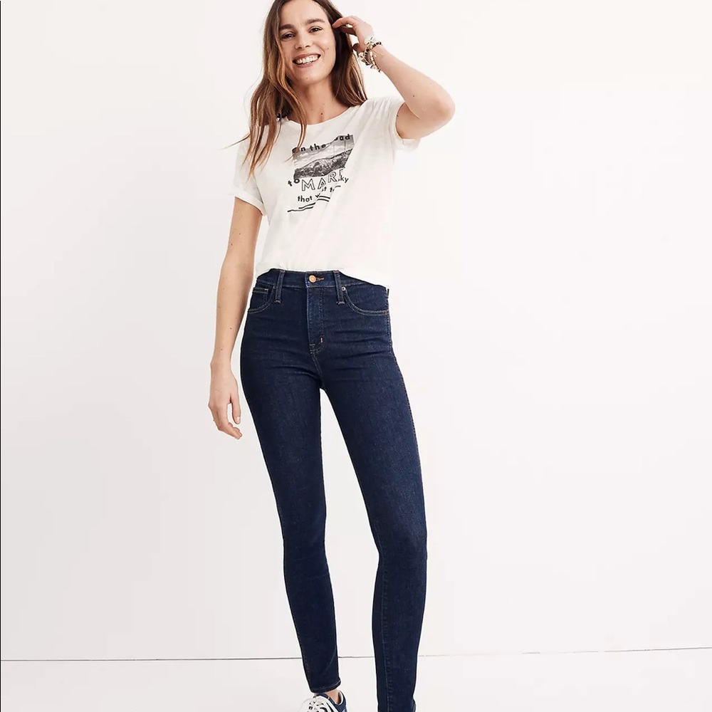 Madewell Denim 10” Highrise Skinny